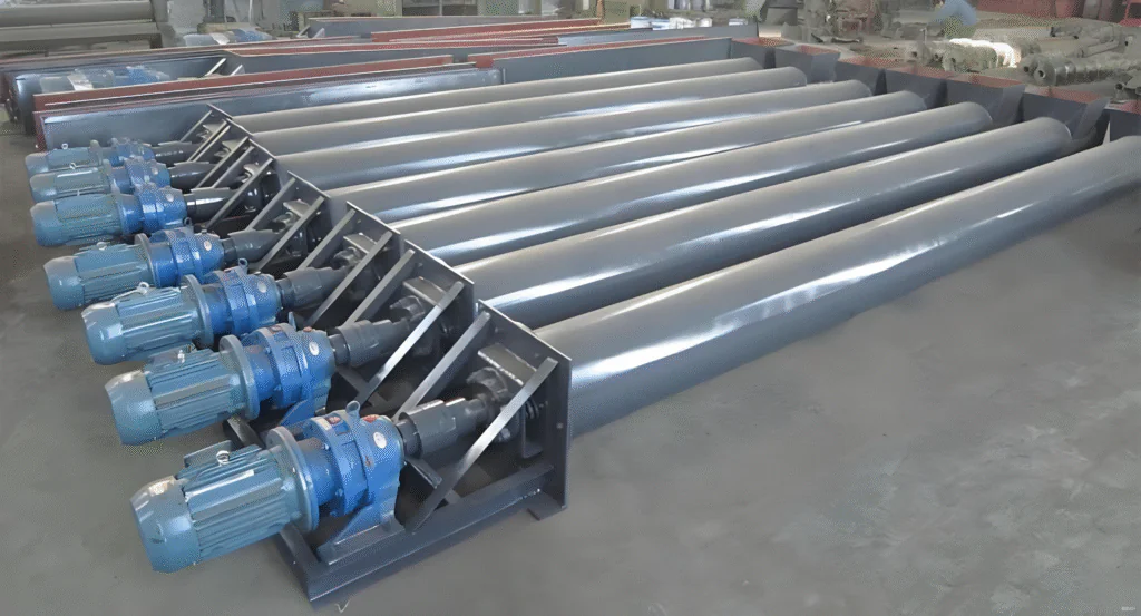 tubular screw conveyor for cement and fly ash – LVRUI