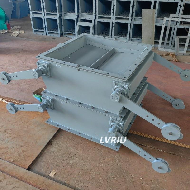 Double Flap Valve - Cement Plant Bulk Powder and Dust Handling Double flap valve for cement plant powder handling and dust control