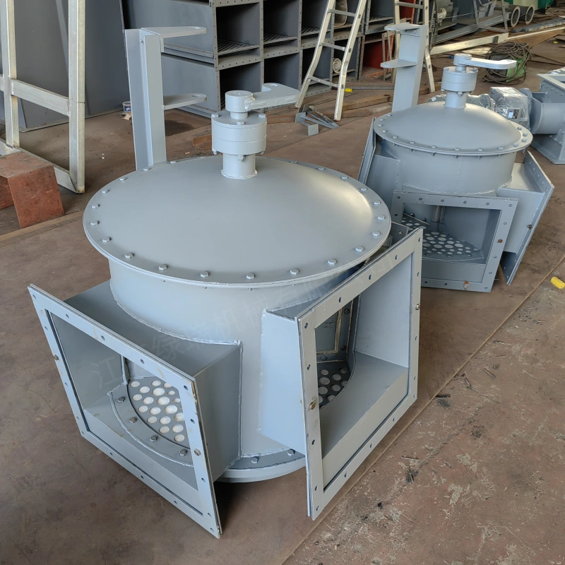 Industrial air slide diverter for cement powder distribution and flow switching