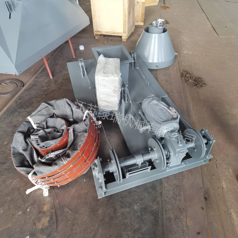 Cement bulk loader by LVRUI for dust-free truck loading and powder material handling
