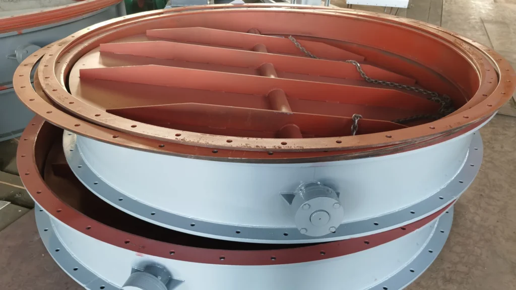 Butterfly Damper Valve Maintenance Industrial Butterfly Damper Valve Maintenance