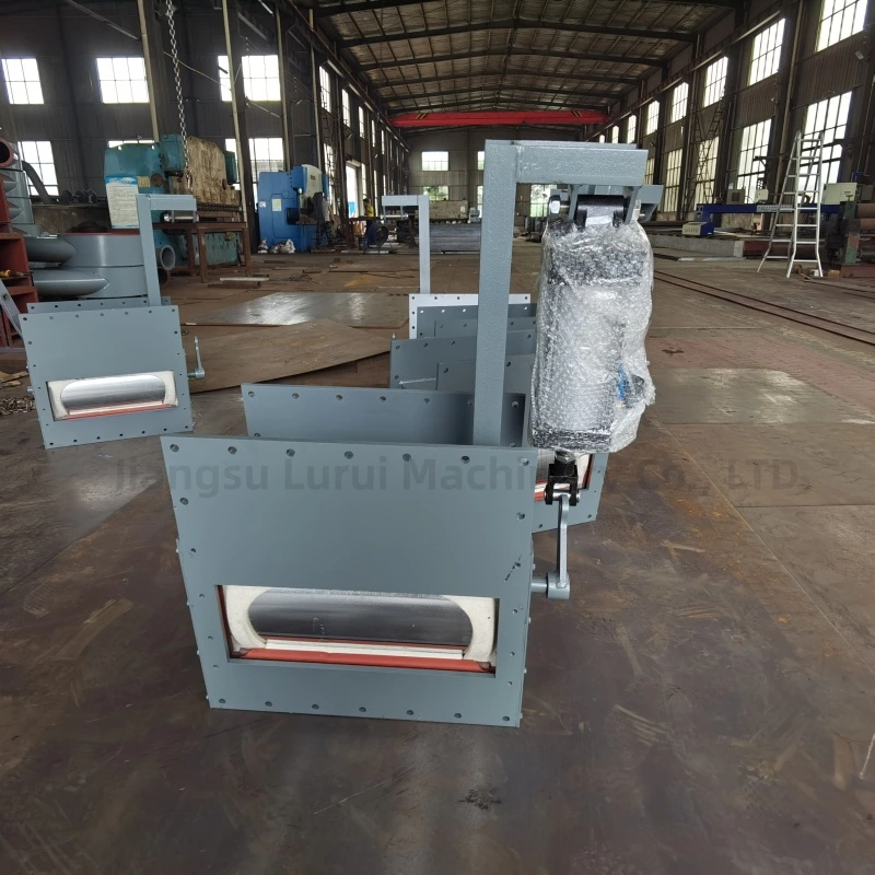 Pneumatic Flow Control Gate for Bulk Powder Discharge Pneumatic flow control gate for bulk powder discharge control