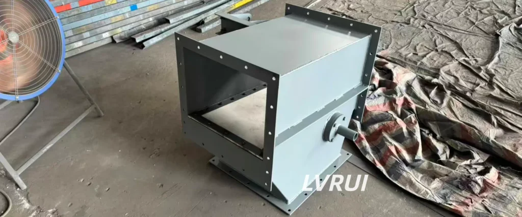 Pneumatic Diverter Gate for Air Slide Conveyor installed in cement plant