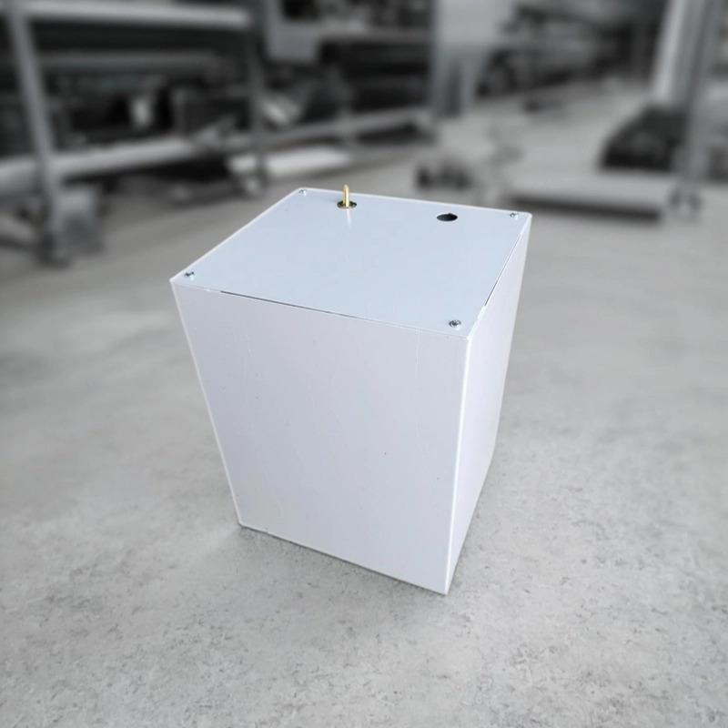 Air Tube Connection for Cement Loading Spout Level Switch Air tube connection between cement loading spout and solids level switch