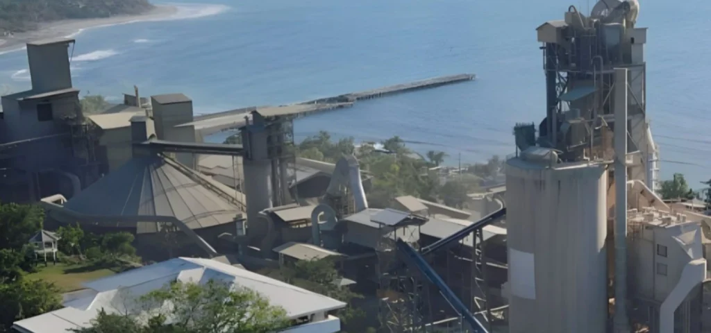 Cement Silo Restart in a Cement Plant Cement plant with storage silos and bulk material conveying system