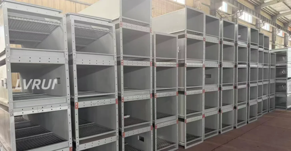 Air Slide Conveyor Ready for Shipment Air slide conveyor system manufactured by LVRUI ready for shipment