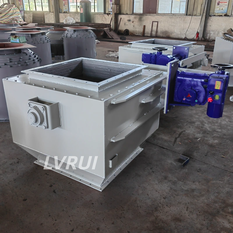 Electric Sector Gate for Bulk Material Discharge Electric sector gate for clinker and aggregate discharge