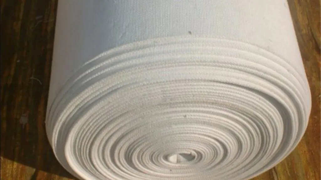 Polyester air slide fabric for powder conveying in cement plants
