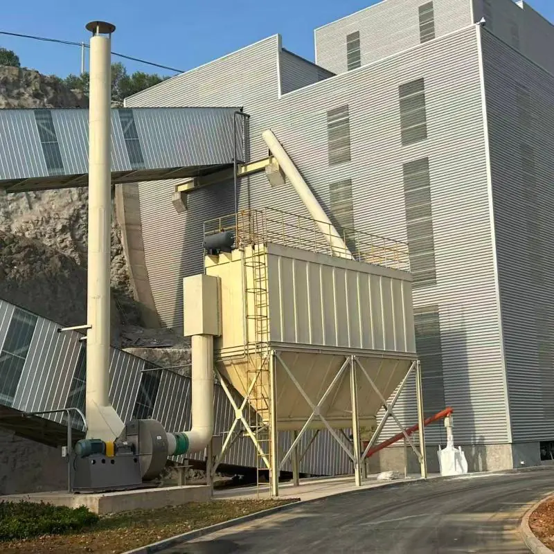 Bag filter dust collector for cement plant dust removal and air filtration