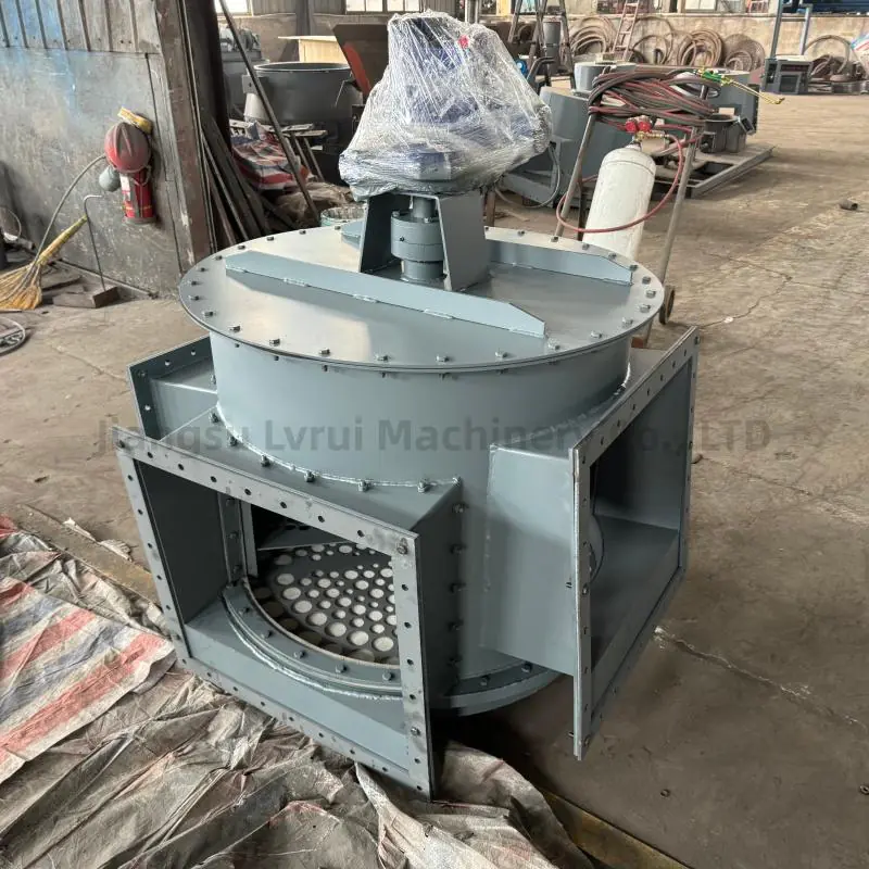 Industrial cement air slide diverter for conveying line powder distribution and flow switching