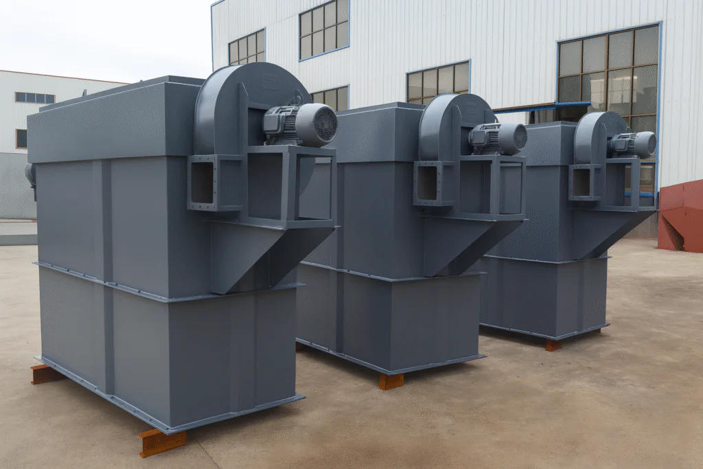 Industrial pulse jet baghouse dust collector for dust removal in cement plants