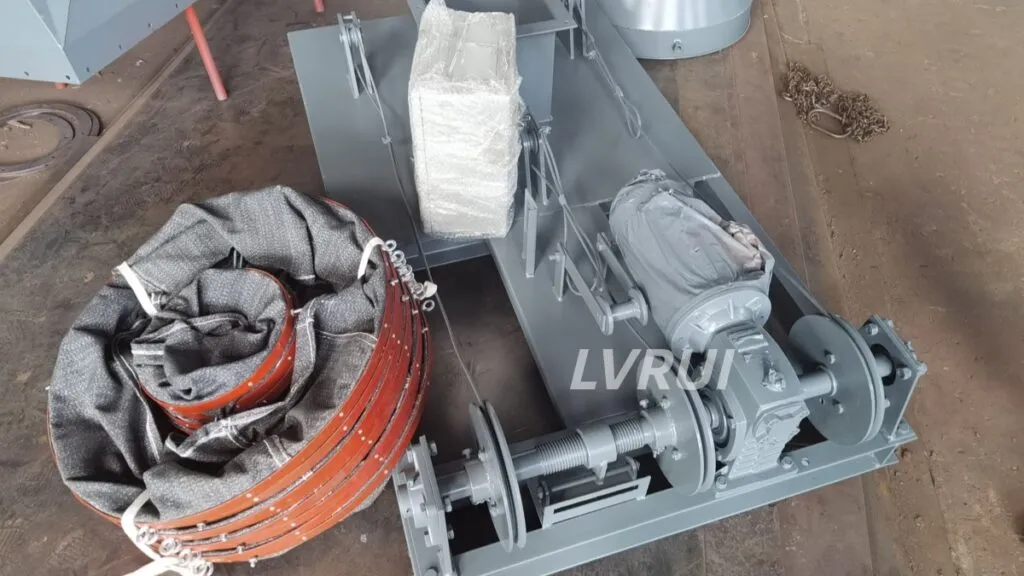 Limestone Bulk Loader and Fly Ash Gate for Cement Plant Bulk Material Loading Systems