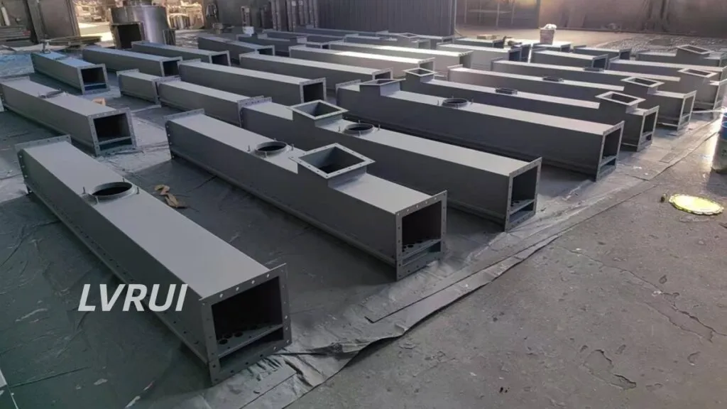 LVRUI Air Slide Conveyor system for cement and fly ash handling