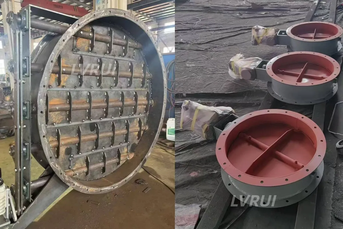 Butterfly Damper Valve vs Louver Damper Valve – Key Differences and Industrial Applications