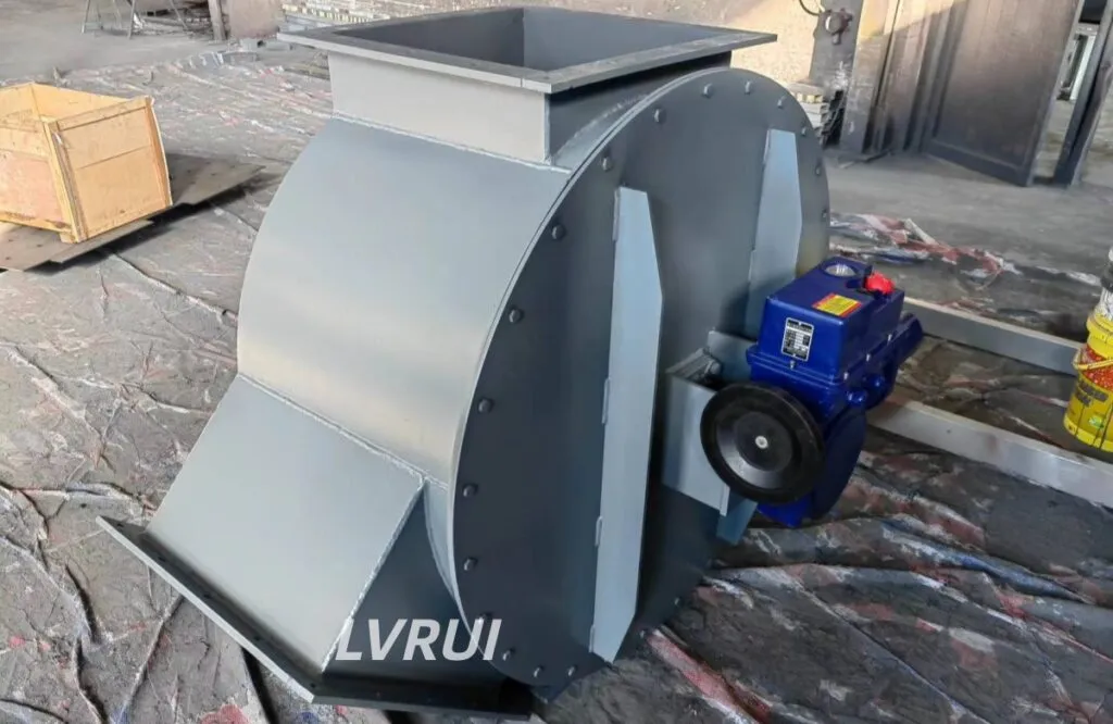 Diverter Valve for Powder Materials used in bulk powder handling applications