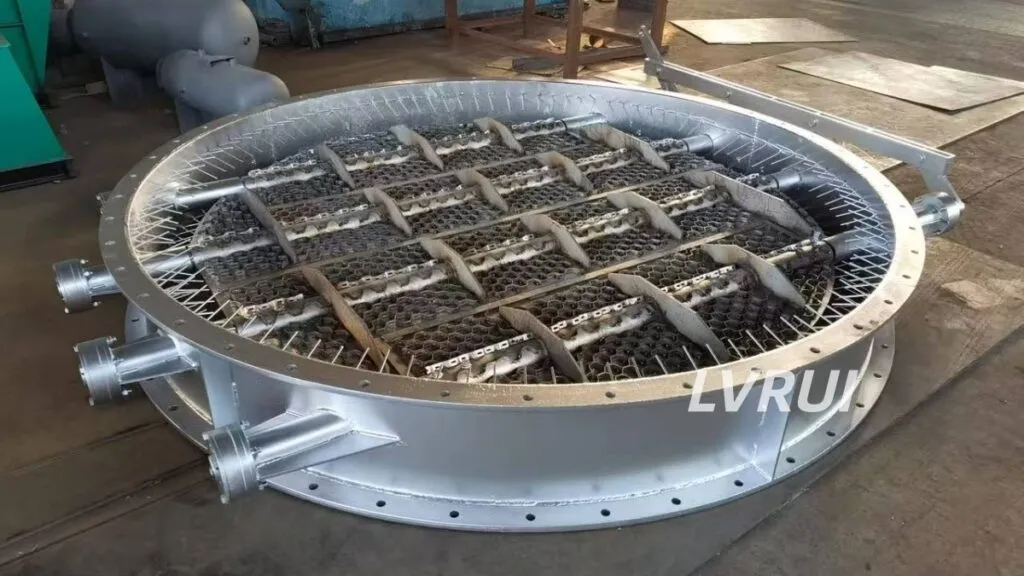 Industrial louver damper valve with multi-louver blades for airflow control manufactured by LVRUI