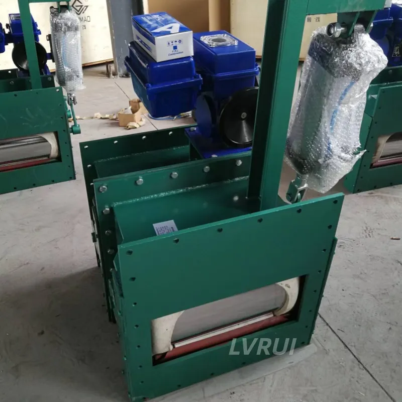 Pneumatic flow control gate for cement powder handling – LVRUI
