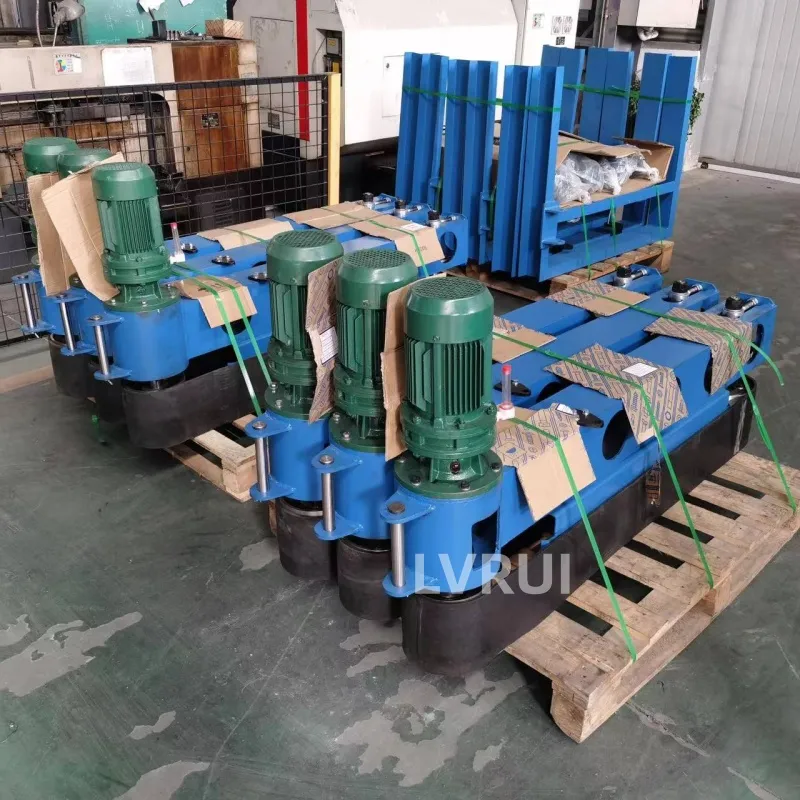 Right angle bag conveyor in cement plant