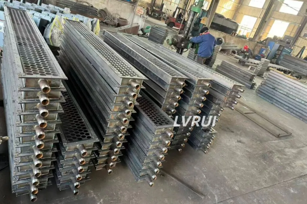 Aeration pads installed on cement silo cone for improved discharge