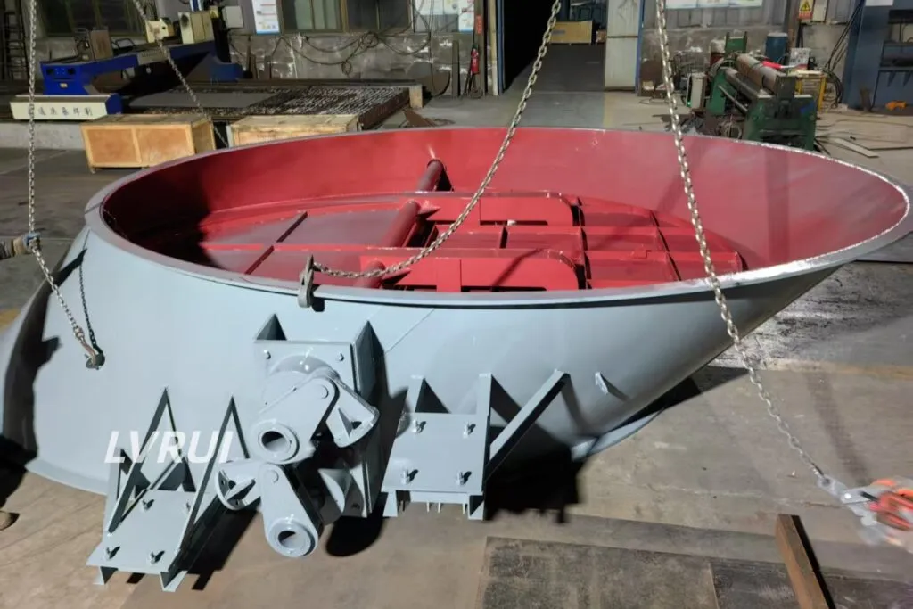 Louver damper valve installed in industrial duct system