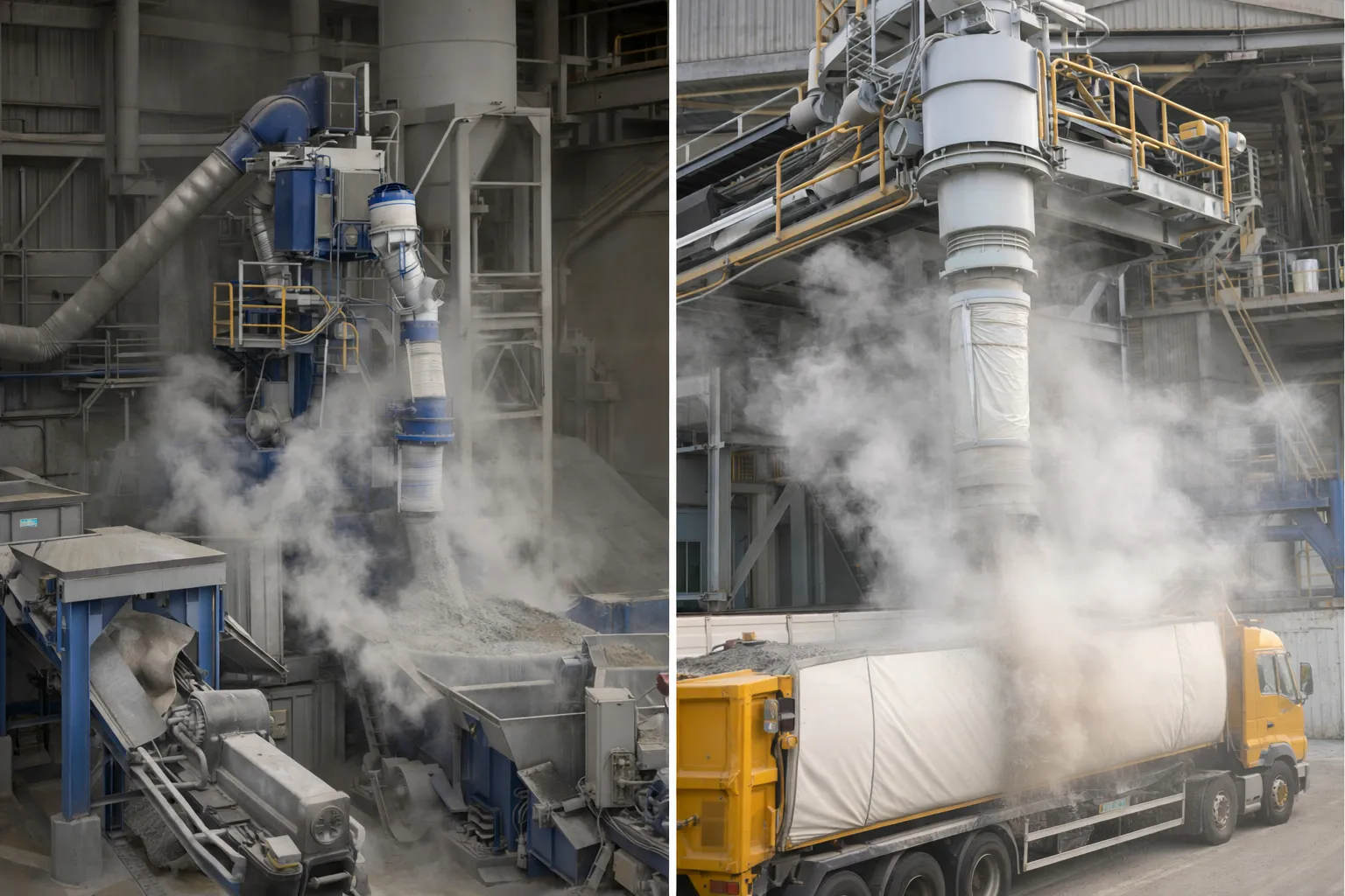 Dust Control Challenges in Cement Plants and Practical Engineering Solutions