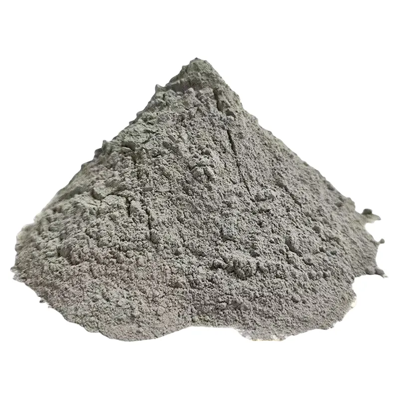 Fine cement powder pile for construction and industrial use