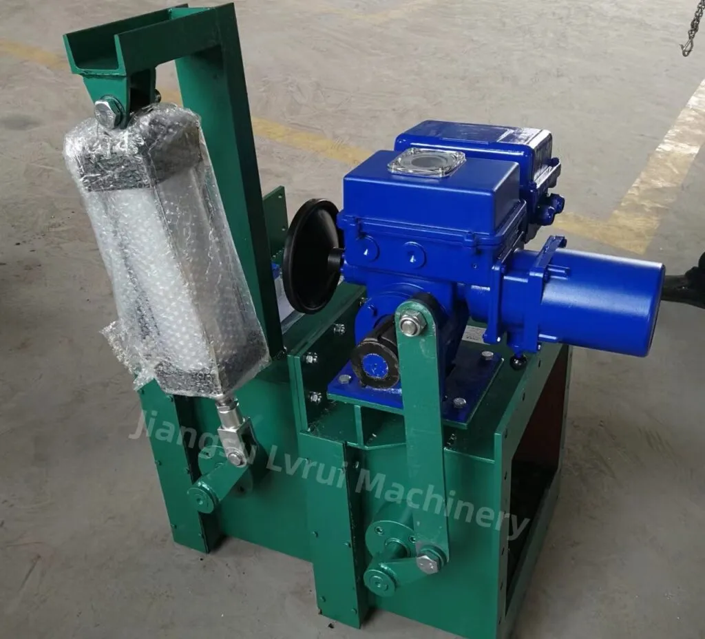 B500 valve integrated with air slide conveyor system