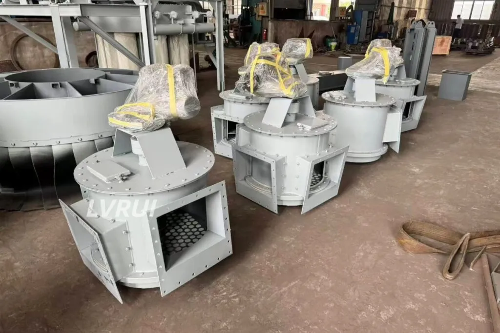 Air Slide Diverter Valve for Powder Handling in Cement Plants