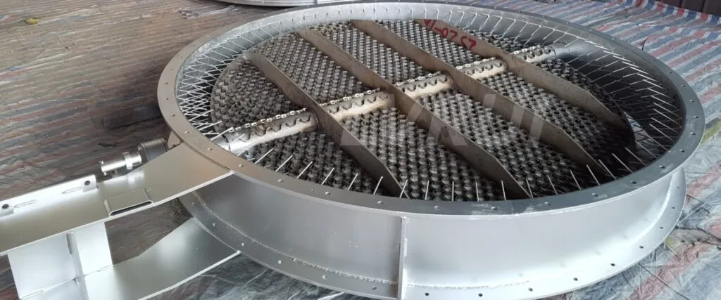 Butterfly Damper Valve in Industrial Application