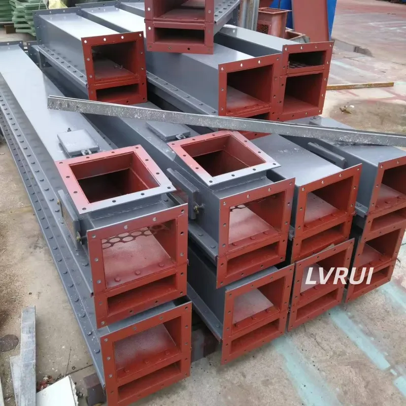 Air Slide Conveyor Installation at Cement Plant Cement Plant Air Slide Conveyor System