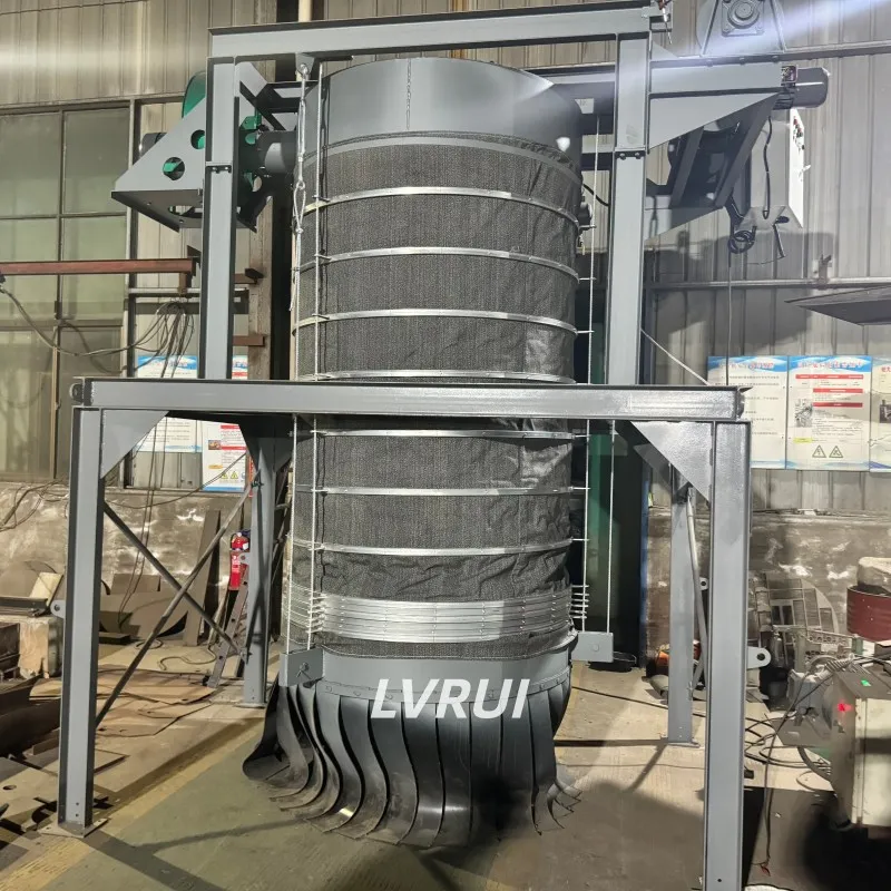 Telescopic Loading Chute with Dust Control Telescopic loading chute with dust collection